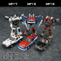 Miniatyrbild 4 av 7: Anime Takara Tomy Transformers Toys MP-17-18-19-20 Prowl Streak Smokescreen Wheeuack Transformers Robotleksaker för barn MP-17 prowl KO