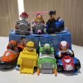 Miniatyrbild 2 av 7: Äkta Paw Patrol Vehicle 8-9CM Ryder Chase Skye Zuma Rocky Car Anime Doll Actionfigurer Räddningsteam Barn Födelsedagspresentleksak 16605-4-Rocky