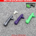 Miniatyrbild 2 av 7: För Kingdom LEGACY Core Megatro Shoulder Gun Socket Big Barrel Upgrade Kit COOL Purple and socket