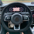 Miniatyrbild 4 av 7: (Stil 8) Cover Svart Äkta Läder För Volkswagen Golf 7 GTI Golf R MK7 Polo Scirocco 2015 2016 Biltillbehör Style 8