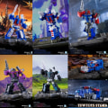 Miniatyrbild 2 av 7: 【I lager】 NYHET DR. WU Transformation DW-E23 DW-E23T DW-E23D DW-E23B DW-E23P MINI Magnus Tactical Commander G1 Action Figur 6cm Only Black Armor