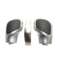 Miniatyrbild 1 av 5: DSG Växelspak Krom Med Läder Växellåda Cover För VW Golf 6 7 R Passat B7 B8 CC R20 För Jetta MK6 GLI TIGUAN-Matt Krom Set Matte Chrome Set