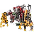 Miniatyrbild 5 av 7: AOYI 8in1 BMB KO Studio Series SS Devastator Transformation Action Figur Barnleksaker Mästerverk Filmmodell Deformation Bilrobot H6001-8B