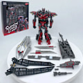 Miniatyrbild 2 av 7: NY BAIWEI Transformation TW-1024 Sentinel TW1024 TW 1024 KO SS filmrobot Vackert målad actionfigur present TW-1024A with Box