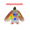 Miniatyrbild 1 av 7: Kawaii Vändbar Frukt Kanin Plyschleksak Mjuk fylld frukt förvandlad till kanin Djur Plyschdocka Flickvän Födelsedagspresent 35cm LED strawberry rabbi