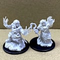 Miniatyrbild 1 av 7: Lot Pathfinder Battles Deep Cuts Nolzur's Fighter Orc Druid Pirates Goblin Wolf Rogue Monk Brädspel Miniatyrer Miniatyrer Leksaker Dwarf Summoner