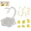 Miniatyrbild 1 av 7: Marksprickor Explosion Plattform Impact Effekt Modell Action Figur One Piece Ace Fire Scener Leksaker Specialeffekt Stativ Basleksak NO 37