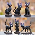 Miniatyrbild 2 av 7: Jiji Kiki's Delivery Service Kiki Black Cat Anime Animation Studio Hayao Miyazaki Figurleksaker Collection Present Random one