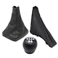 Miniatyrbild 1 av 5: Växelspaksknopp Parkering Handbroms Damask Boot Cover Case Krage För Vauxhall/Opel Astra II G 1998 1999 2000 2001 2002 2003-2010-växelknopp set gear knob gaiter set