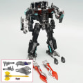 Miniatyrbild 1 av 7: BAIWEI KNIGHT SS05 Optimu Primal Nemesis Prime 8801 6022 Transformation Figur Film Modell KO Studio Series Deformation Billeksak 8801Cand kit no box