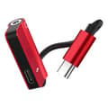 Miniatyrbilde 5 av 6: Type-C til 3,5 mm Adapter 2 i 1 Profesjonell Hodetelefonadapterkonverter