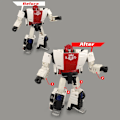 Miniatyrbild 3 av 7: GO Better Arm Leg Filler Upgrade Kit för Siege Sideswipe Red Alert For Siege Red Alert