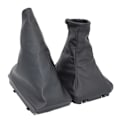 Miniatyrbild 1 av 5: PU Läder Handbroms Gear Damask Shift Gaitor Cover För Opel/Vauxhall Corsa C(00-06) /Tigra B(04-09)/Combo C(01-03)-växel damask set gear gaiter set