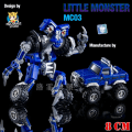 Miniatyrbild 2 av 7: DR.WU Little Monster MC-03 MC03 Originalfärg MC03T Transparent version MC03P Transformationsleksak Actionfigur Robotmodell MC03P With Box