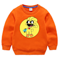 Miniatyrbild 1 av 7: Leende Critters Sweatshirts Barn Tecknad Game Print Toppar Barn Casual Sportig Långärmad Topp Barn Höst Vinterkläder BB194 100