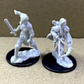 Miniatyrbild 1 av 7: Lot Pathfinder Battles Deep Cuts Nolzur's Fighter Orc Druid Pirates Goblin Wolf Rogue Monk Brädspel Miniatyrer Miniatyrer Leksaker Human Fighter