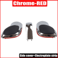 Miniatyrbild 1 av 5: DSG Växelspaksknopp Krom Med Läder Växellåda Cover För VW Golf 6 7 R Passat B7 B8 CC R20 För Jetta MK6 GLI TIGUAN-Option 11 Option 11