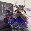 Miniatyrbild 7 av 7: 40 cm Anime One Piece Zoro Figur Wano Onigashima 9 Sword Style Action Figurine PVC Staty Modell Samlarobjekt Dekoration Leksak Present A No Box 40cm