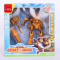 Miniatyrbild 1 av 7: Tomy Beast Machines Transformers Beast Wars Optimal Megatron Tigatron Metal Variant Schimpans andra generationens Cheetan-modell transformers02