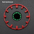 Miniatyrbild 1 av 5: För GA2100 GA2110 Luminous Hour Marker Dial Watch Pointer Scale Ring Index Modification Dial ga2110 Watch Mod Kit Tillbehör Red Luminous