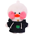 Miniatyrbild 7 av 7: 30 cm Ankkläder Kawaii Tecknad Hoodie Tröja För 30 cm Cafe Lalafanfan Anka Plysch Doll Toy Fylld Mjuk Anka Doll Girl's Present for 30cm duck 6