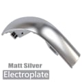 Miniatyrbild 1 av 5: DSG Växelspak Krom Med Läder Växellåda Cover För VW Golf 6 7 R Passat B7 B8 CC R20 För Jetta MK6 GLI TIGUAN-Matt Silver-strip Matte Silver-strip