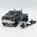 Miniatyrbild 1 av 7: [I LAGER] BAIWEI TW-1026B TW1026B Ironhide Simple Ver. KO SS14 Weaponeer SS Film Transformation Robot Figur 17cm Without Box
