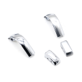 Miniatyrbild 2 av 5: Krom Matt Silver Automatisk cover DSG Logotyp Skylt Prydnadslist För VW Golf 6 7 R GTI Passat B7 B8 CC R20 Jetta-Chrome-D Chrome-D