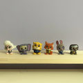 Miniatyrbild 1 av 3: Dörrbara Minifigurer Dockor Leksaker Burgundy