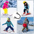 Miniatyrbillede 4 af 6: Ski tip kobling Sort Sort Black