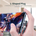 Miniatyrbild 7 av 9: 100W/5A Magnetisk USB typ C adapter snabb laddning svart