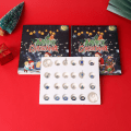 Miniatyrbild 3 av 6: 2024 Julkalender - Adventskalender - DIY Armband För Tjejer Kids Blå-A blå