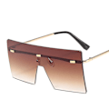 Miniatyrbilde 1 av 4: Solbriller uten ramme - stykke Solbriller Firkantede Lar Solbriller Fash Solbriller C6 gold frame