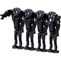 Miniatyrbild 3 av 5: 28-pack stridssoldater, generaler och droider med vapenset, byggklossar actionfigurer leksak barn