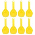 Miniatyrbilde 1 av 5: 8 stk. Strand Sand Spader Barn Spade Leke Hagearbeid Graveleker (gul)