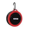 Pikkukuva 1 / 5: C6 Kannettava Mini Vedenpitävä Stereo Kaiutin TF Langaton Bluetooth-yhteensopiva Kaiutin JIKAIX Red