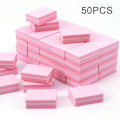 Miniatyrbillede 1 af 5: 50 stk. Mini Neglebuffer, Neglebufferblok til Naturlige, Gel og Akryl Negle, Dobbeltsidet Poleringsblok til Hjemme- og Salonbrug Pink