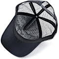 Miniatyrbillede 3 af 6: 5 Panel Baseball Cap, Mesh Cap, Justerbar Snapback, Mesh Ensfarvet Unisex Negro