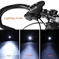 Miniatyrbillede 3 af 4: OUTAD Ultra Kraftig LED Forlygte - USB Genopladelig - Til Mountainbikes - Sort