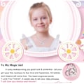 Miniatyrbild 4 av 6: Du Är Magisk Halsband För Flickor Kristall Hjärthänge Halsband Smycken Gåvor För Flickor Dotter Barnbarn Systerdotter Födelsedag