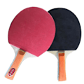 Pikkukuva 3 / 4: Pingismailasetti - Merkki - Malli - Sisäänvedettävä pöytätennisverkko - 4 palloa - Punainen
