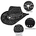 Miniatyrbillede 1 af 4: FlashingBlinkyLights cowboyhat til kvinder
