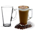 Miniatyrbillede 1 af 3: Store Latte Glas Kaffekopper - 375 ml (12,6 oz) - Gaveæske med 2 Latte Glas