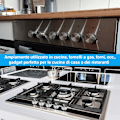 Miniatyrbilde 2 av 3: 6 gasskomfyrknapper