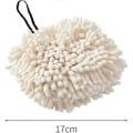 Miniatyrbillede 2 af 5: 2 stk. Hængende Håndklæde til Håndtørrer, Chenille Mikrofiber Hængende Håndklæde