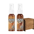 Miniatyrbillede 1 af 3: Træridser Reparationsspray, 2 stk. 60 ml Træridser Fjernerspray, Til Trægulvsbord, Filler Eg, Skab, Dør, Finér