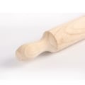 Miniatyrbilde 3 av 3: Kjevle i tre - Glatt, slitesterk trerulle for baking av bakverk, deig og kjeks - Perfekt for profesjonelle og hjemmekjøkken, Beige