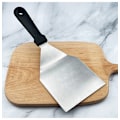 Miniatyrbild 3 av 4: Stekspade, stekspade i rostfritt stål, 5\" bred burgarspade - Kraftig hamburgerstekspade för grillning, barbecue, platt grill