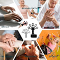 Miniatyrbild 2 av 6: 2-pack fingerförstärkare handgreppsstärkare 6 motståndsnivåer band silikon handledssträckare gitarrfingerövningstränare