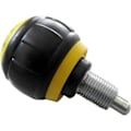 Miniatyrbillede 2 af 4: Sportscykel trækstift fjederknop M16 M18 universal pop trækstift knop M16 sort gul